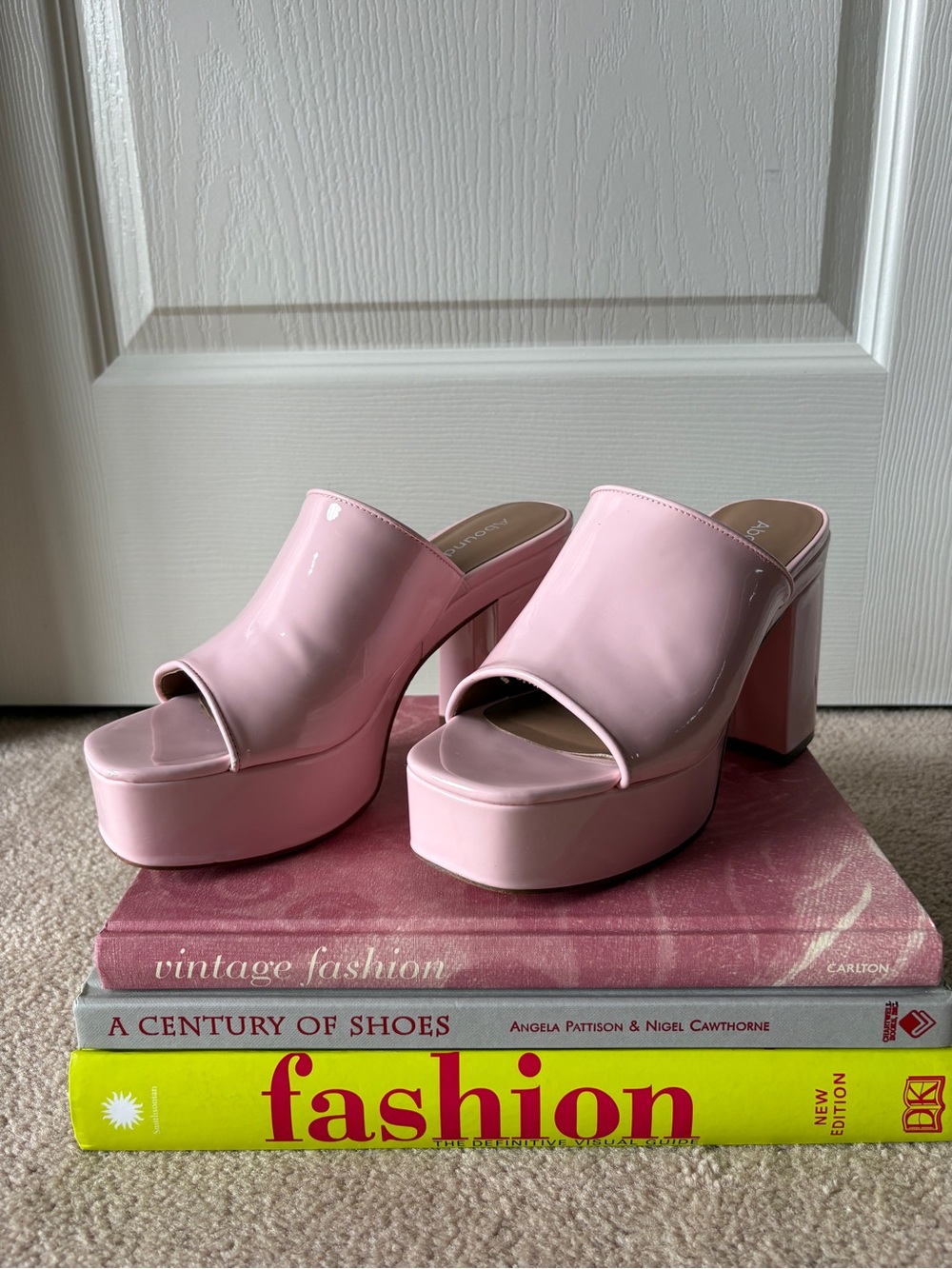 Abound Platform Mule Heels, Baby Pink